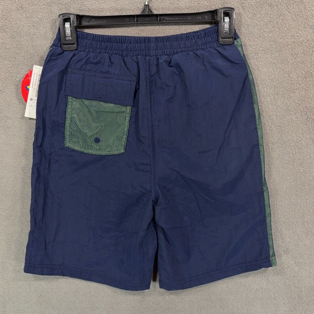 Pokémon Swim Trunks Boys Large 14-16 Blue Blastoise Golduck Water Type Sears VTG - Picture 8 of 12